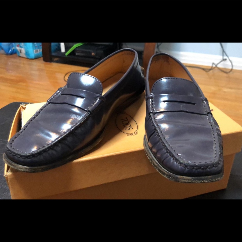 Tods Moccasins Penny Mocasins Loafer Flat Women